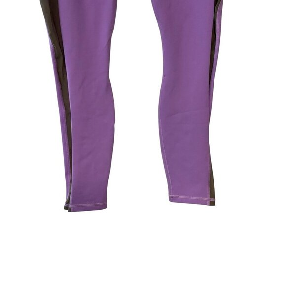 Fabletics On-The-Go PowerHold High-Waisted Pocket Leggings Ultraviolet Mesh XL - Picture 3 of 10
